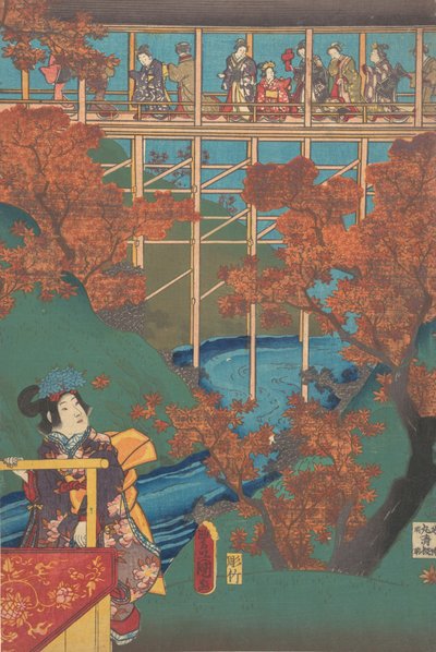 Print. af Utagawa Kunisada