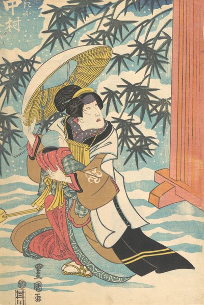 Tryk, 1800-tallet., 1800-tallet. af Utagawa Kunisada