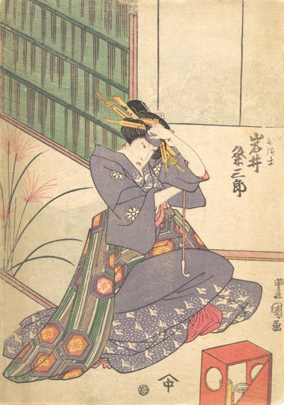 Tryk, 1800-tallet., 1800-tallet. af Utagawa Kunisada
