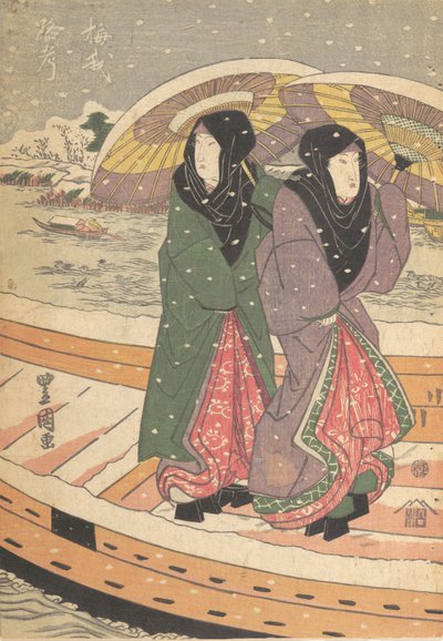 Tryk, 1800-tallet., 1800-tallet. af Utagawa Kunisada