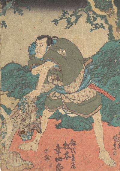 Tryk, 1800-tallet., 1800-tallet. af Utagawa Kunisada