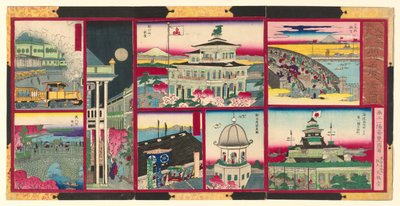 British ght model views of web s pa back s member of g sjældne t Japan af Utagawa Kunisada II