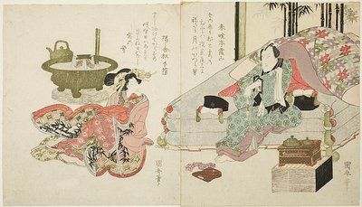 Et par i soveværelset af Utagawa Kuniyasu