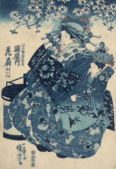 Mr. Hana af Oggy af Kuniyoshi af Utagawa Kuniyoshi