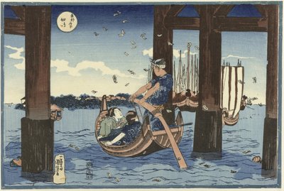Dr. Tsukuda Sand af Utagawa Kuniyoshi