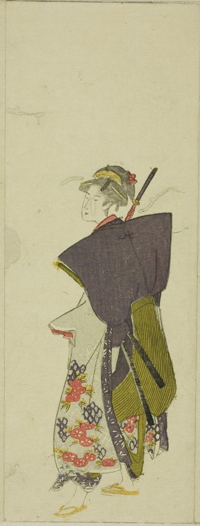 Parodi på et daimyo-optog af Utagawa Toyohiro
