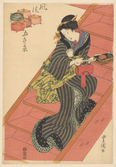 En kurtisane af Utagawa Toyokuni (I)