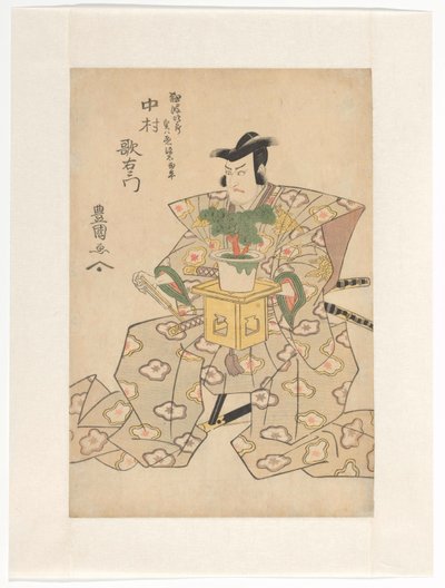 Nakamura Utaemon godt supplement lds bonsai tley af Utagawa Toyokuni (I)