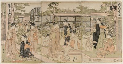 Shika tehuset af Utagawa Toyokuni