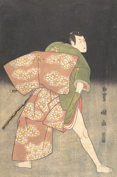 1796. Bandet Minosuke er et godt medlem. af Utagawa Toyokuni I