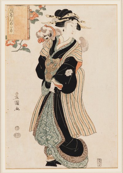 Tryk, c1810 af Utagawa Toyokuni I