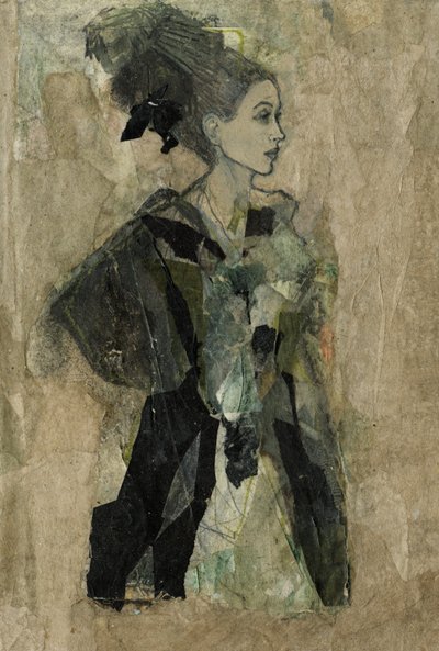 Elegant abstrakt kvinde af Ute Rathmann