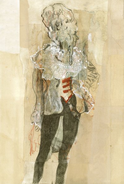 Elegant barokfigur af Ute Rathmann