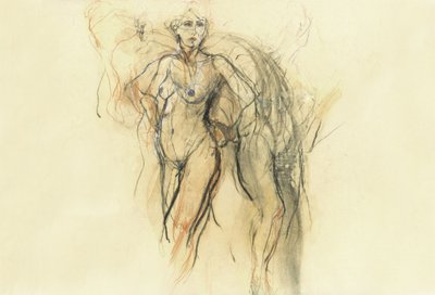 Udtryksfuld kvindelig figur af Ute Rathmann