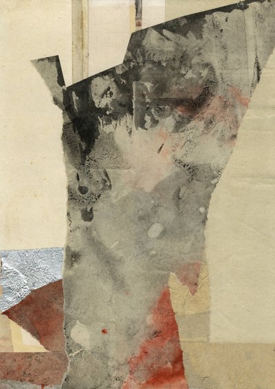 Moderne collage med struktur af Ute Rathmann