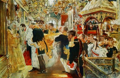 Емперор Николай Александрович af Valentin Aleksandrovich Serov