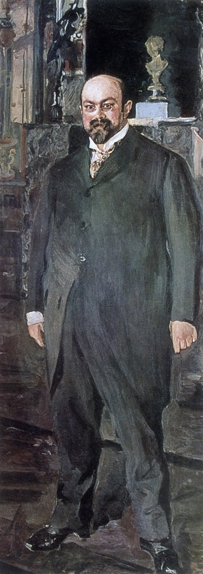 Mikhail Abramaovich Morozov (1870-1903 russisk samler og kunstmæcen) af Valentin Aleksandrovich Serov