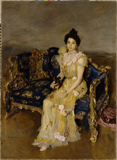Portræt af Sofia Botkina, 1899 af Valentin Aleksandrovich Serov