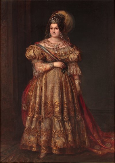 Maria Cristina af Bourbon af Valentin Carderera y Solano