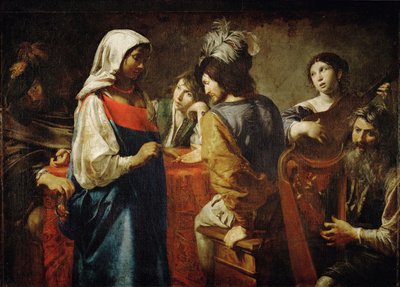 La diseuse de bonne aventure - Spåkonen ... af Valentin de Boulogne