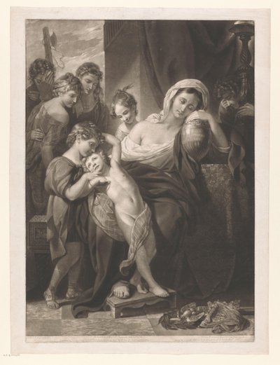 Agrippina den Ældre sørger over Germanicus
