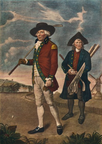 Til Society of Goffers at Blackheath, c1800-tallet, 1903 af Valentine Green