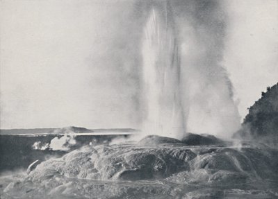Geyser, New Zealand, 1924 af Valentine and Sons Ltd