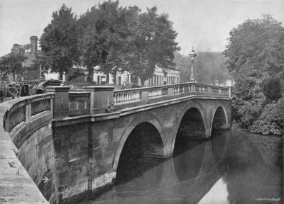 Leamington Bridge, c1896 af Valentine and Sons Ltd