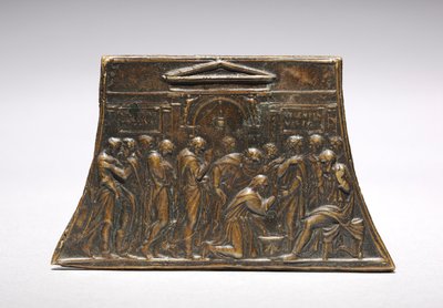 Kristus vasker apostlenes fødder, 1500-tallet. af Valerio Belli