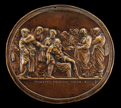 Begravelsen, 1525 eller senere. af Valerio Belli