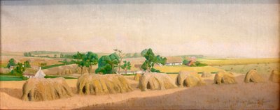 Landskab ved Ingooigem af Valerius de Saedeleer