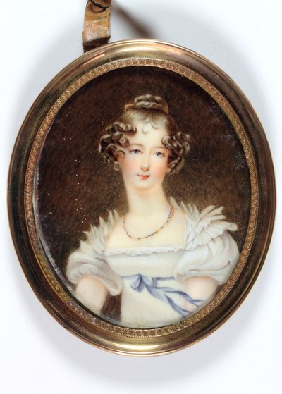 Lady Charlotte Cavendish Bentinck (emalje) af Vanacker (manner of)