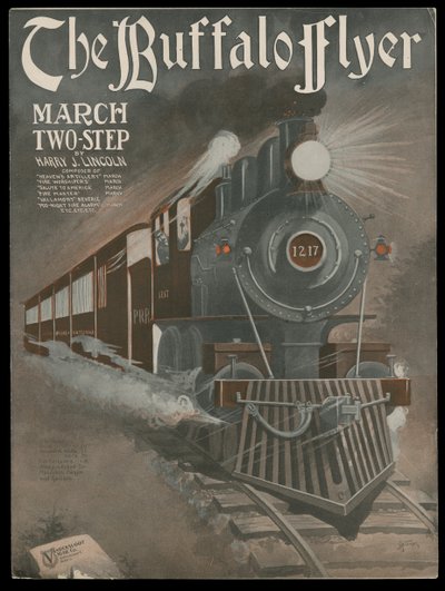 The Buffalo Flyer, ca. 1770-1959 (tryk) af Vandersloot Music Publishing Company