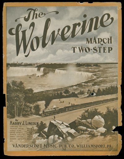 The Wolverine, ca. 1770-1959 (tryk) af Vandersloot Music Publishing Company