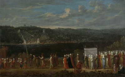 Tyrkisk bryllup, 1789 af Vanmour