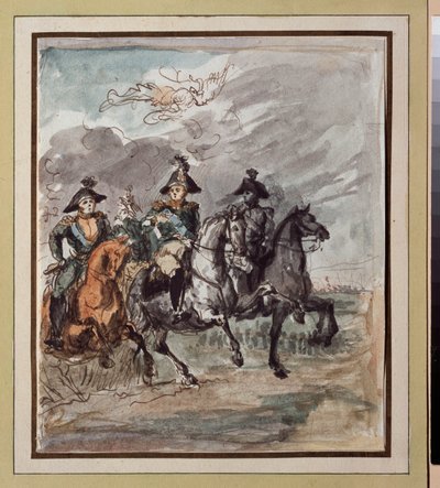 Paraden under indvielsen af ​​monumentet til Minin og Pozharsky i Moskva den 20. februar 1818 (Parade om åbningen af ​​monumentet til Minin og Pozharsky i Moskva af Vasili Andreevich Tropinin