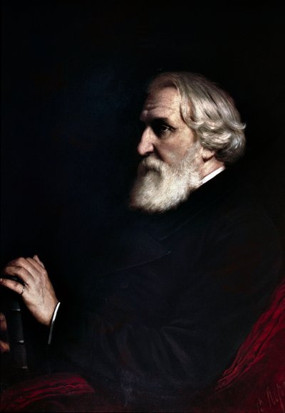 Portræt af Ivan Sergeevich Turgenev (Turgenev af Vasili Grigorevich Perov