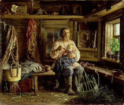 Den blinde mand, 1884 af Vasili Maksimovich Maksimov