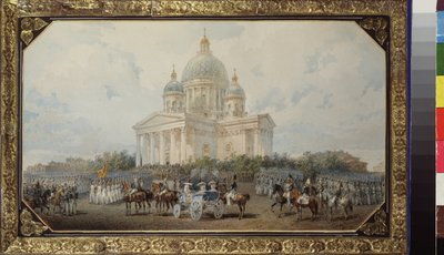 Paraden foran Saint Isaac