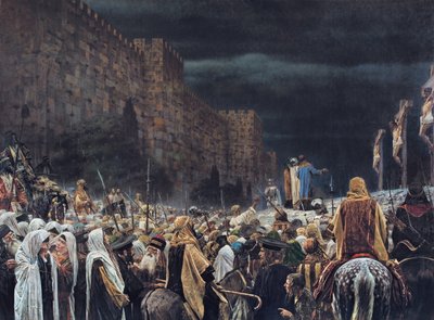 Korsfæstelse af romerne, 1887 af Vasili Vasilievich Vereshchagin