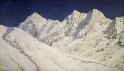 Indien. Sne på Himalaya, 1874-1876 af Vasili Vasilievich Vereshchagin
