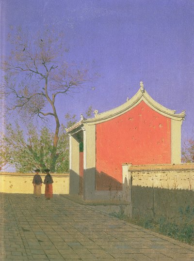 Solonernes Mødehus, Ak-Kent, 1869-70 af Vasili Vasilievich Vereshchagin