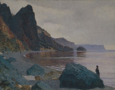 I nærheden af St. George-klosteret. Krim af Vasili Vasilievich Vereshchagin