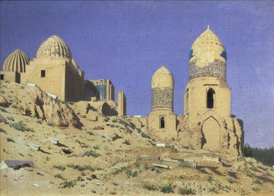Necropolis Shah-i-Zinda The Living King i Samarkand, 1869-1870 af Vasili Vasilievich Vereshchagin