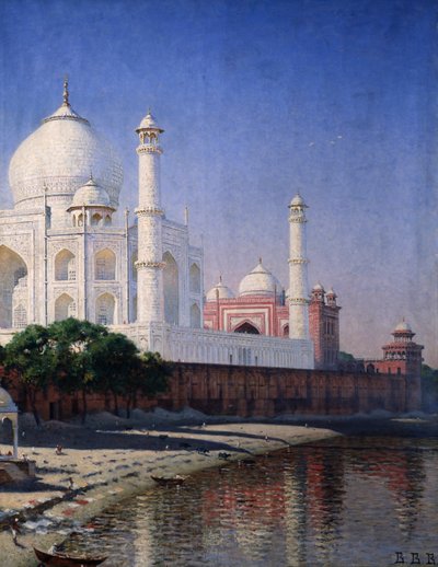 Taj Mahal i Agra af Vasili Vasilievich Vereshchagin