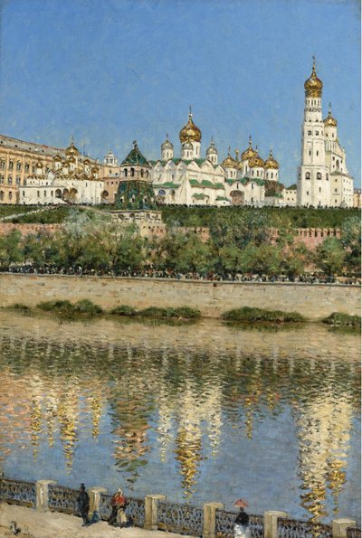 Udsigt over Kreml i Moskva af Vasili Vasilievich Vereshchagin