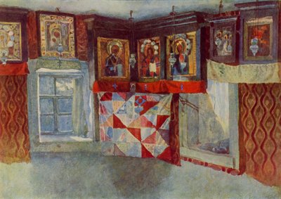 Landsbykapellet, 1880-1889, 1965. af Vasily Surikov