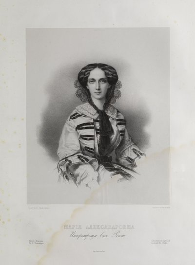 Zarin Maria Alexandrovna, af Velten