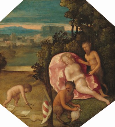 Allegori af Venetian 16th Century