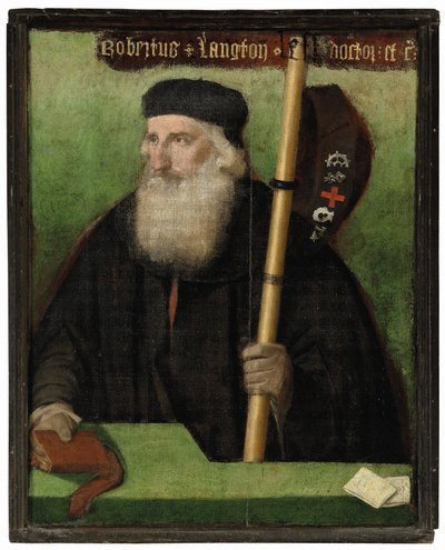 Portræt af Robert Langton, ca. 1512-13 af Venetian School
